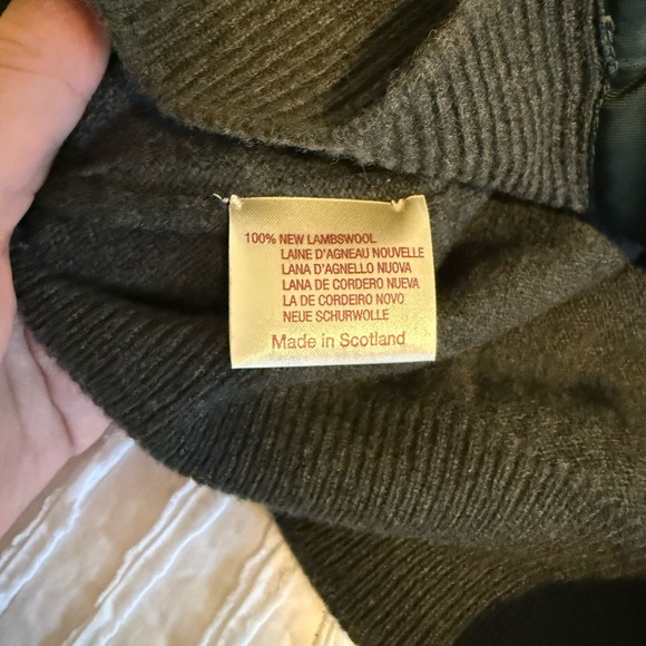 Wool Dark Gray Cardigan - Picture 5 of 10